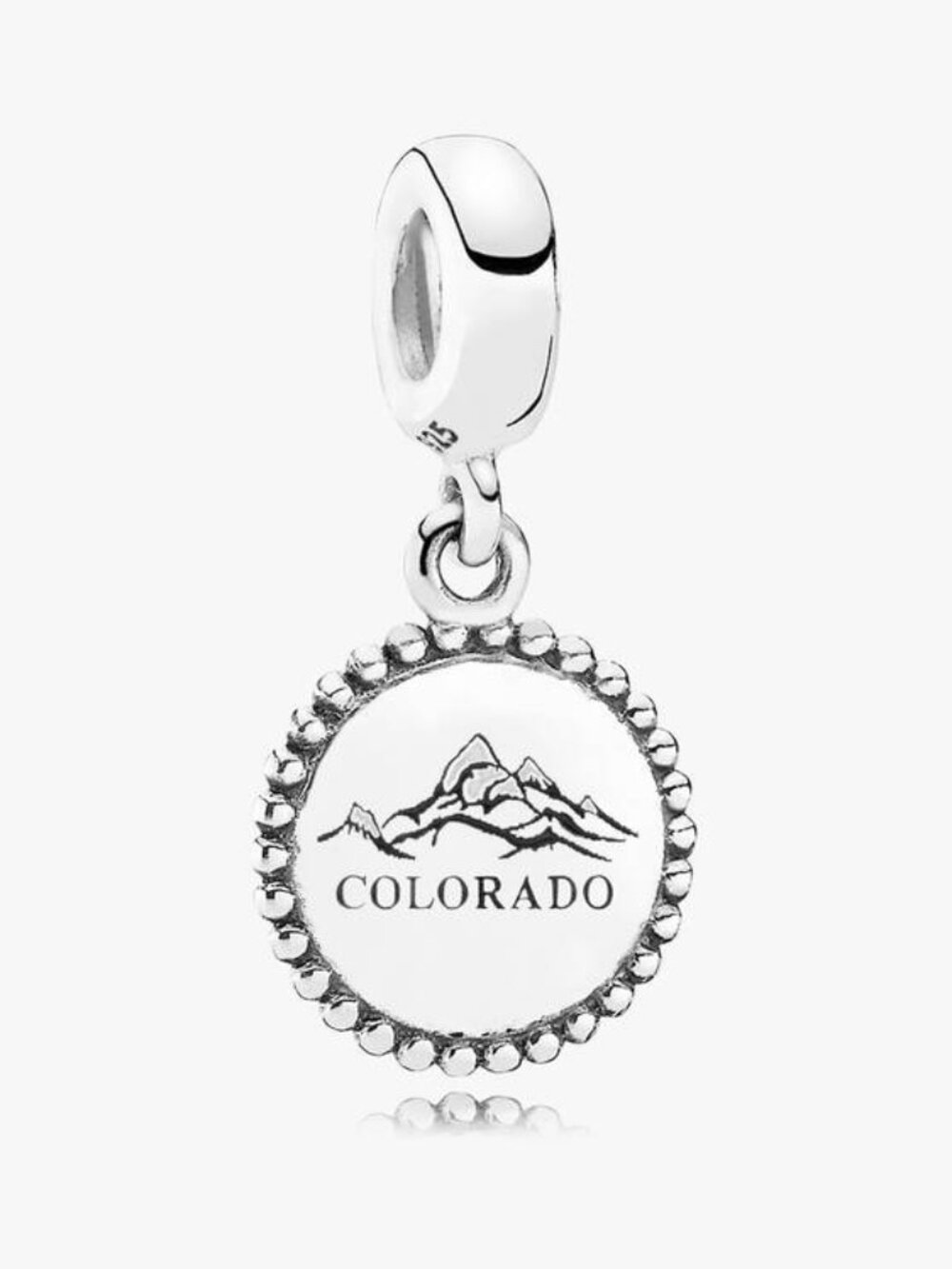PandoraColorado Snow Cap Dangle Charm